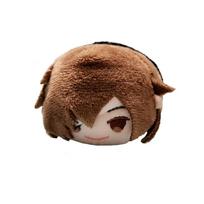 Anime BSD plush doll Dazai Osamu Nakahara Chuuya Toy mini Cute Cosplay Toy Party Small Ornament bed decoration Pillow Gift Kids brown