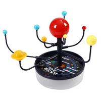 1Set Solar System Nine Planets Model Science Kit Diy Assembly Parent-Child Interaction Planetarium Toy Educational Toy black