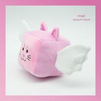 Treasuringu New Fruits Blox Plush Toys Become Luck Block Anime Game Stuffed Toy Devil Fruit Soft Dolls Kids Birthday Gifts white