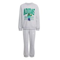 ADIDAS SPORTSWEAR Treniruočių kostiumas 'Adidas x Minecraft' kobalto mėlyna / vandens spalva / margai pilka / žalia