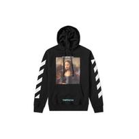 OFF WHITE Mona Lisa Series Sweatshirt Men's Black OMBB029S180030121001 XXS gray