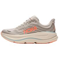 Hoka One One Bondi 9 Classic Running Shoes Women sneaker Gray Orange 1162012-RRYM 36⅔ gray