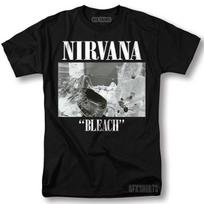 Nirvana marškinėliai Kurtas Cobainas Roko Koncerto Turo Vntg Grafinis Dizainas Marškinėliai S gray