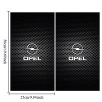 Car B Pillar Stickers auto Door Pillar Decoration stickers For Opel Corsa Astra Mokka Grandland X Insignia Zafira Vivaro Combo Sf6 black