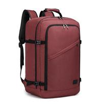 Kono 30L Rankinis kuprinės bagažas 45x36x20cm Easyjet Kabinos krepšys Po sėdyne Kelioninis rankinis bagažas Lėktuvams raudona
