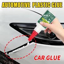 Plastiko klijai automobiliams - Automobilio buferio remontui, stiprus sukibimas, lankstūs, lengvai naudojami, atsparūs oro sąlygoms, greitai džiūstantys, 20ml gray