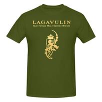 Funny Lagavulin Whisky Gift  Golden Logo Unisexs Printed TShirt Unisex T shirtShirt 2XL beige