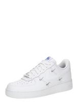 Nike Sportswear Sportbačiai be auliuko 'Air Force 1 '07 LX' mėlyna / balta