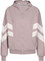 Urban Classics Demisezoninė striukė 'Crinkle Batwing' rožinė / balta