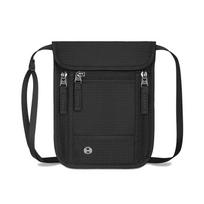 RFID Blocking Neck‑Hanging Passport Pouch Multifunctional Crossbody Travel Bag for Phone Cash Documents juoda