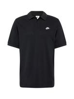 Nike Sportswear Marškinėliai 'Club' juoda / balta