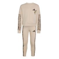 ADIDAS SPORTSWEAR Treniruočių kostiumas 'ANIMAL LEGGINGS' glaisto spalva / rausvai pilka / juoda