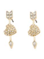 Swarovski Auskarai auksas