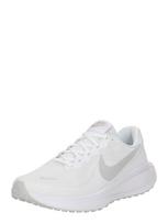 NIKE Bėgimo batai 'Revolution 8' šviesiai pilka / balta