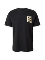 Volcom Marškinėliai 'BURNER' šviesiai geltona / juoda
