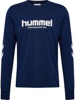 Hummel Marškinėliai 'LEGACY 2.0' gencijono spalva / balta