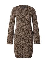 VERO MODA Suknelė 'VMNELLA' šokolado spalva / juoda