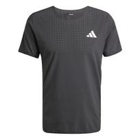 ADIDAS PERFORMANCE Sportiniai marškinėliai 'Adizero' šviesiai žalia / juoda / balta