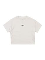 Nike Sportswear Marškinėliai 'ESSNTL' juoda / balkšva