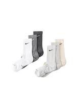 Nike Sportswear Kojinės smėlio spalva / pilka / šviesiai pilka / tamsiai pilka / balta