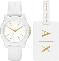ARMANI EXCHANGE Analoginis (įprasto dizaino) laikrodis auksas / balta