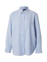 VERO MODA Palaidinė 'VMLINN' šviesiai mėlyna / juoda / balta