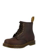 Dr. Martens Suvarstomieji batai '1460 Crazy Horse' šokolado spalva