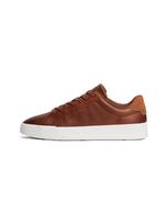 TOMMY HILFIGER Sportbačiai be auliuko 'COURT' ruda (konjako) / pilka