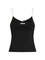 Karl Lagerfeld Palaidinė be rankovių juoda / balta