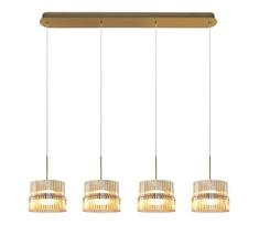LED liustra ant laido LUXE LED/46W/230V, žalvarinė