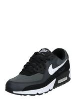Nike Sportswear Sportbačiai be auliuko 'AIR MAX 90' pilka / juoda / balta