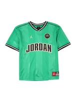 Jordan Marškinėliai šviesiai geltona / žaliosios citrinos spalva / juoda / balta