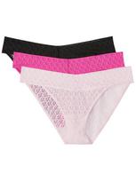 Calvin Klein Underwear Moteriškos kelnaitės orchidėjų spalva / rožinė / juoda