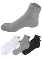 FILA Kojinės pilka / juoda / balta