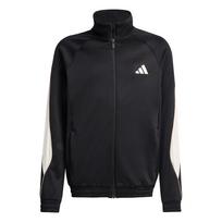 ADIDAS SPORTSWEAR Sportinė striukė 'Stadium' juoda / balta