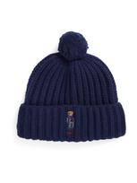 Polo Ralph Lauren Megzta kepurė tamsiai mėlyna
