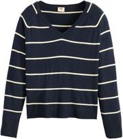 LEVI'S ® Megztinis nakties mėlyna / vilnos balta