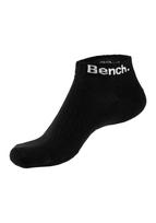 BENCH Sportinės kojinės juoda / balta