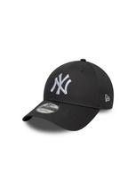 NEW ERA Kepurė 'LEAGUE ESSENTIAL 9FORTY NEYYAN' antracito spalva / balta