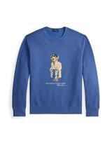 Polo Ralph Lauren Megztinis be užsegimo tamsiai mėlyna / safyro / karamelės / kapučino spalva