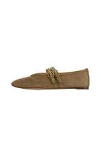 STEVE MADDEN Balerinos su dirželiais 'Lydia' tamsiai ruda