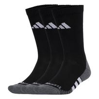 ADIDAS PERFORMANCE Sportinės kojinės 'Performance CLIMACOOL Cushioned Crew 3 Pairs' pilka / juoda