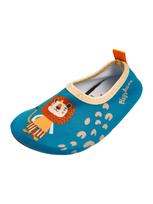 PLAYSHOES Sandalai / maudymosi batai 'Dschungel' benzino spalva / oranžinė / tamsiai oranžinė