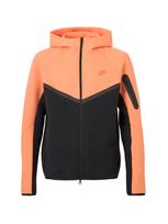 Nike Sportswear Džemperis 'Tech Fleece' antracito spalva / oranžinė / juoda