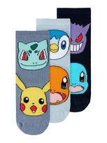 NAME IT Kojinės 'NMMNORIS POKEMON' tamsiai mėlyna / melsvai pilka / šviesiai mėlyna / balta
