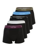 Calvin Klein Underwear Boxer trumpikės azuro spalva / šviesiai pilka / ciklameno spalva / juoda