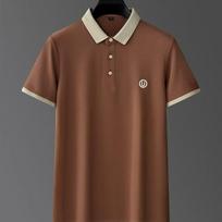 POLO marškinėliai vyriški vasariniai su siuvinėjimais vyriški atvartiniai marškinėliai temperamentingi universalūs liekninantys kasdieniai trumpomis rankovėmis 3XL gray