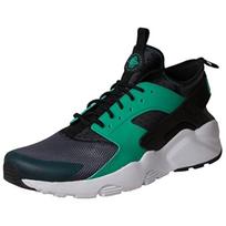 Nike Air Huarache Run Ultra Men Sneakers Grey Dark-Grey Menta-Black-White 819685-003 43 black