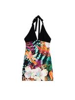 Desigual Suknelė turkio spalva / oranžinė / neoninė rožinė / juoda