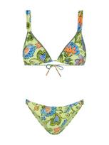 Shiwi Bikinis šviesiai mėlyna / žalia / oranžinė